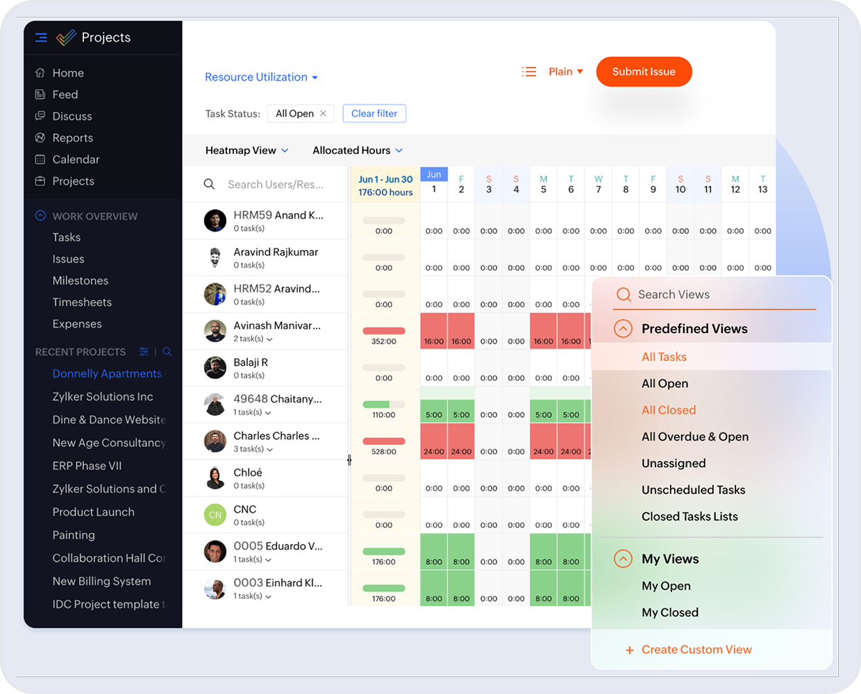 Manage Team With Reports Manage Team With Reports
