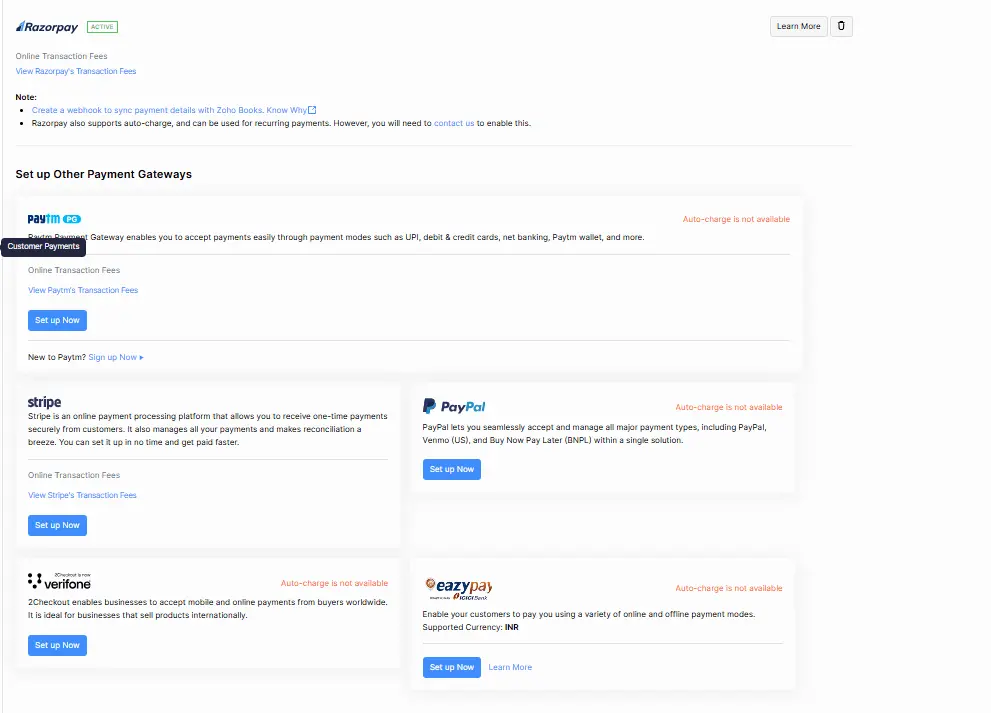 Zoho Books