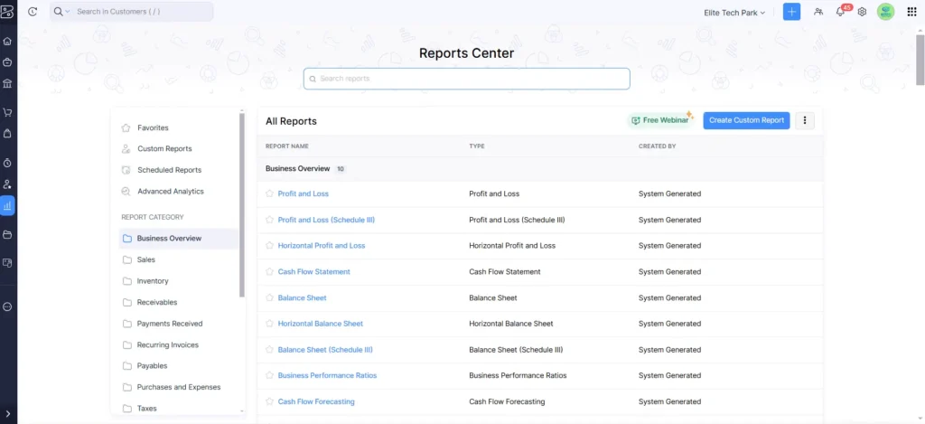 Zoho Books
