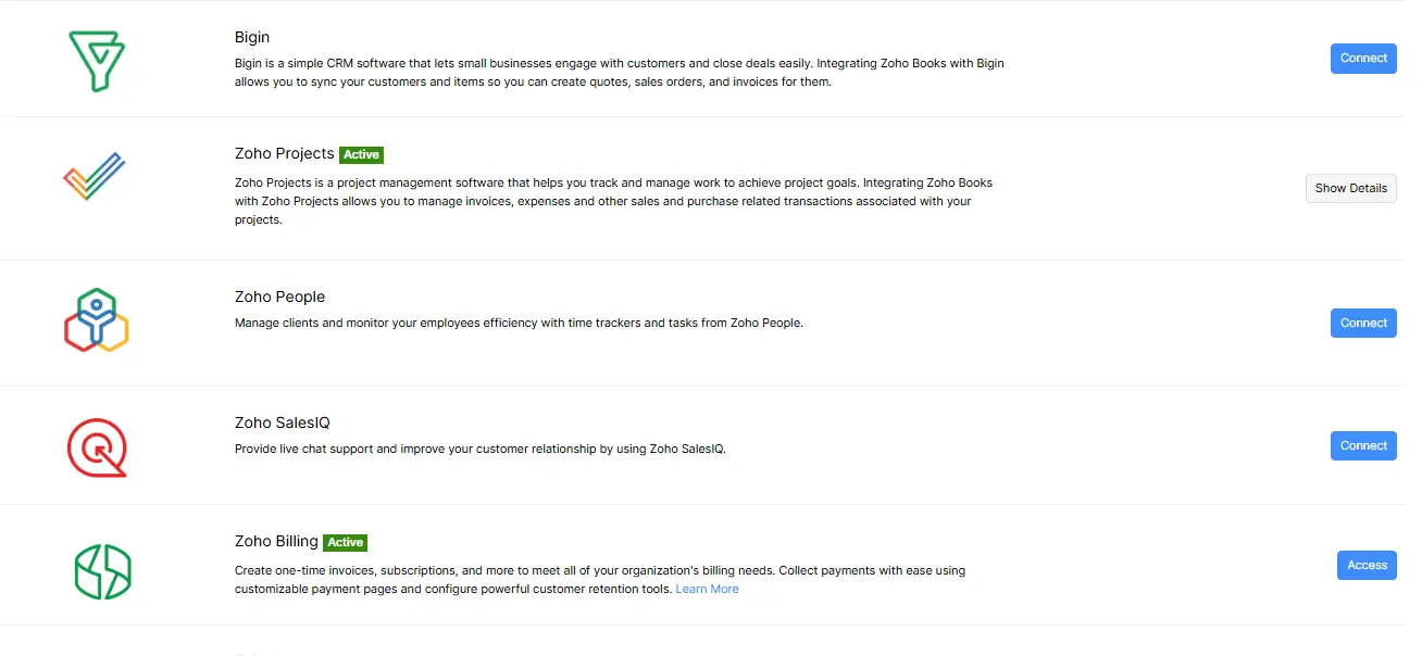 Zoho Books