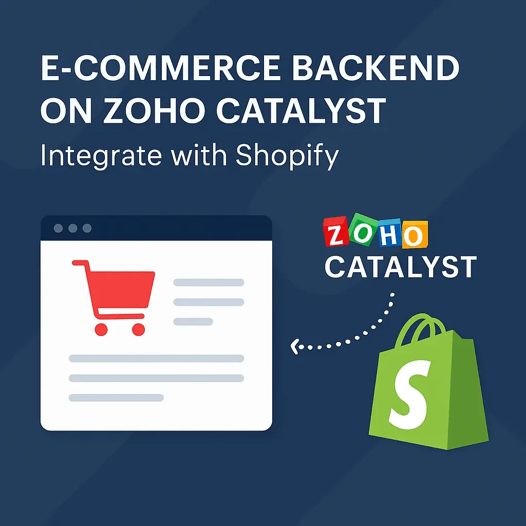 E-commerce Backend on Zoho Catalyst-Blog