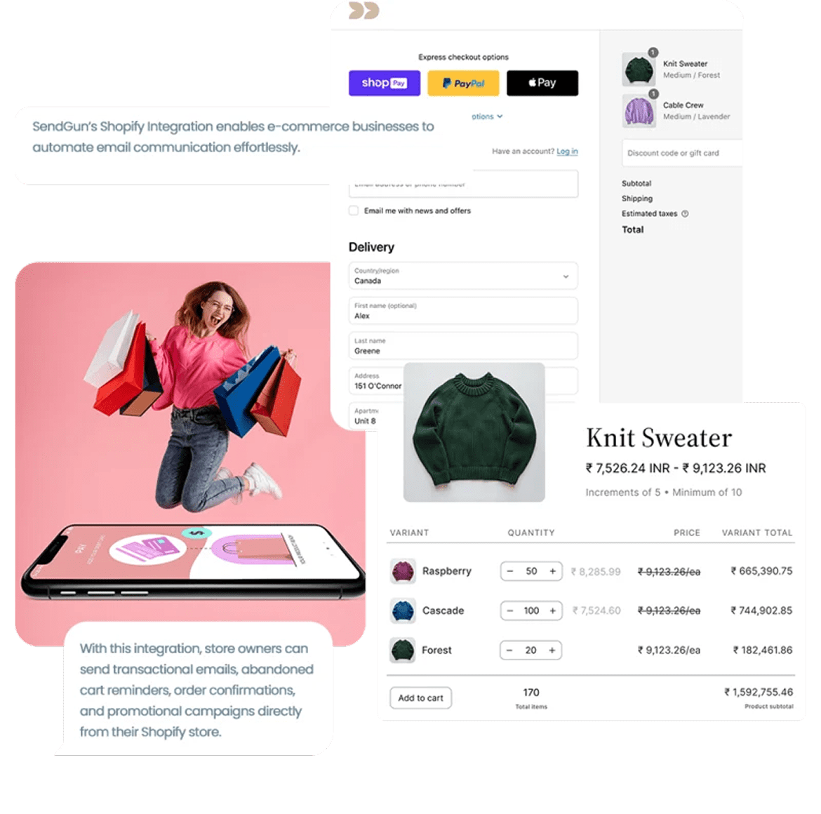 Shopify app integration
